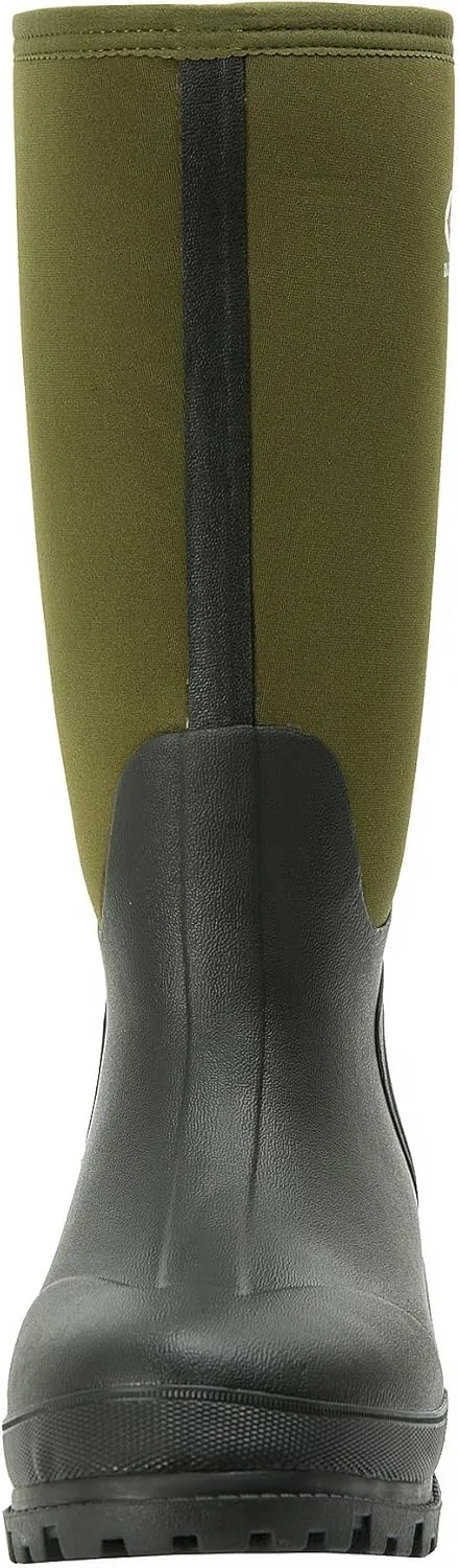 Duck and Fish Men 16 inches Fishing Hunting Neoprene Rubber Molded Outsole Knee Boot