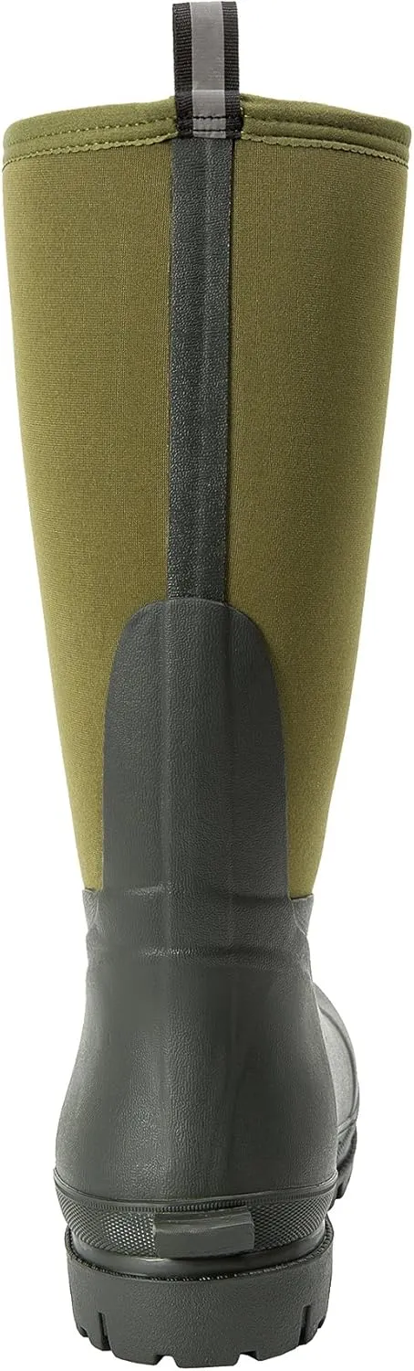 Duck and Fish Men 16 inches Fishing Hunting Neoprene Rubber Molded Outsole Knee Boot