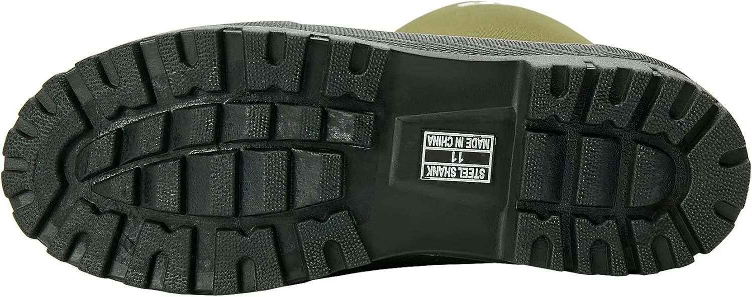 Duck and Fish Men 16 inches Fishing Hunting Neoprene Rubber Molded Outsole Knee Boot