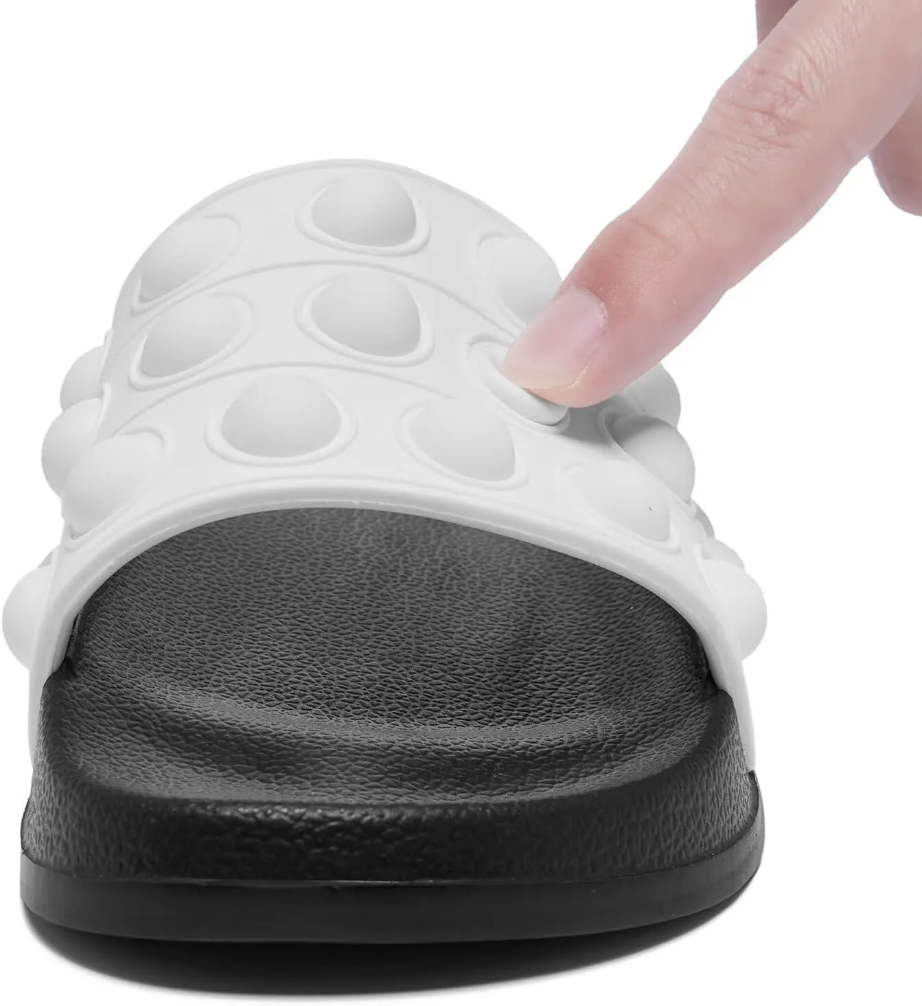 Eashi Slides For Kids,Boys Girls Sandals, Toddler Arch Support Slippers For House Shower Beach Non-Slip