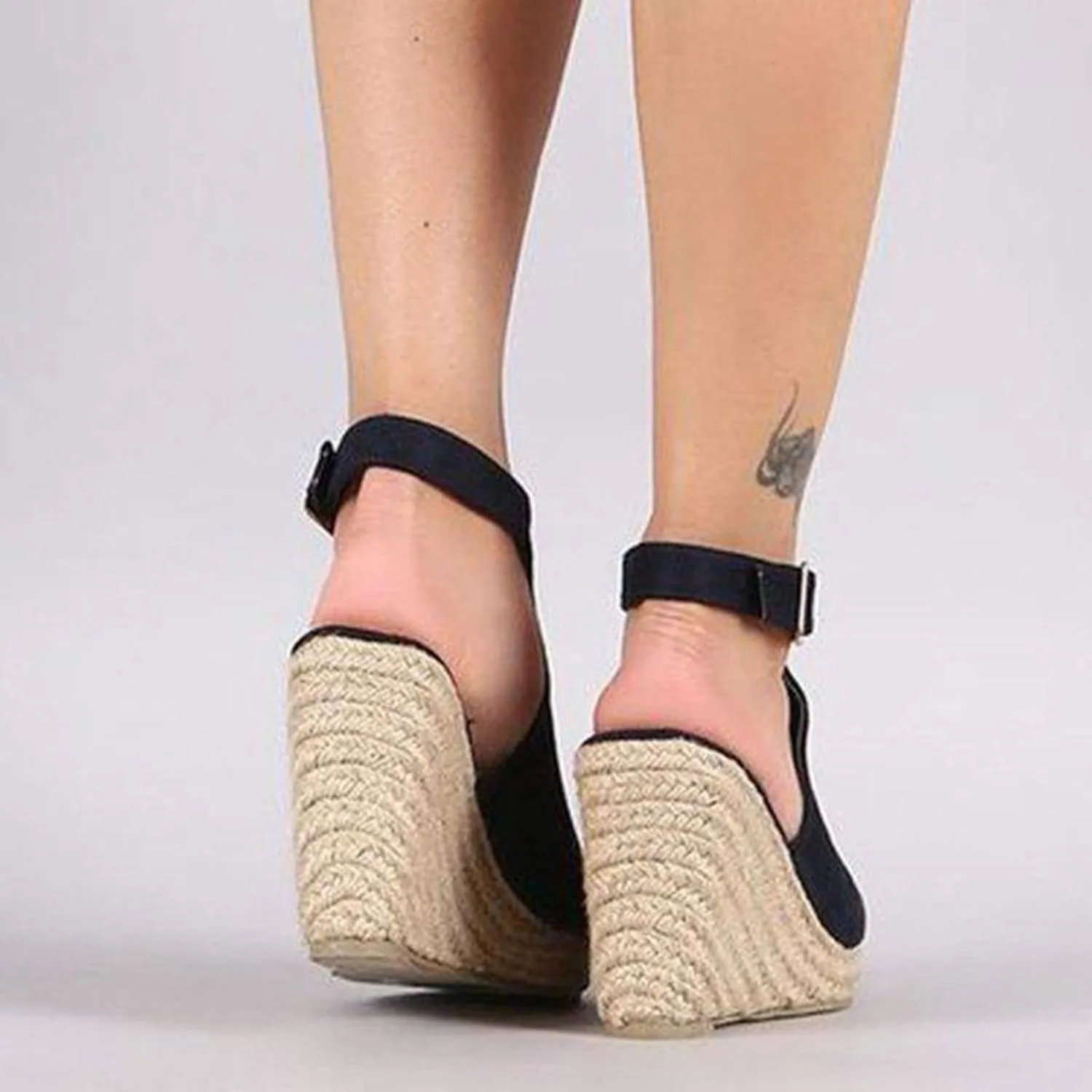 Eduavar Wedge Sandals for Women, Sandals Women Retro Roman Sandals Summer Breathable Sandals Outdoor Flip Flops