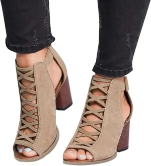 Eduavar Womens Wedge Sandals, Orthopedic Sandals for Women Sandals Open Toe Wedge Platform Sandal with Back Strap