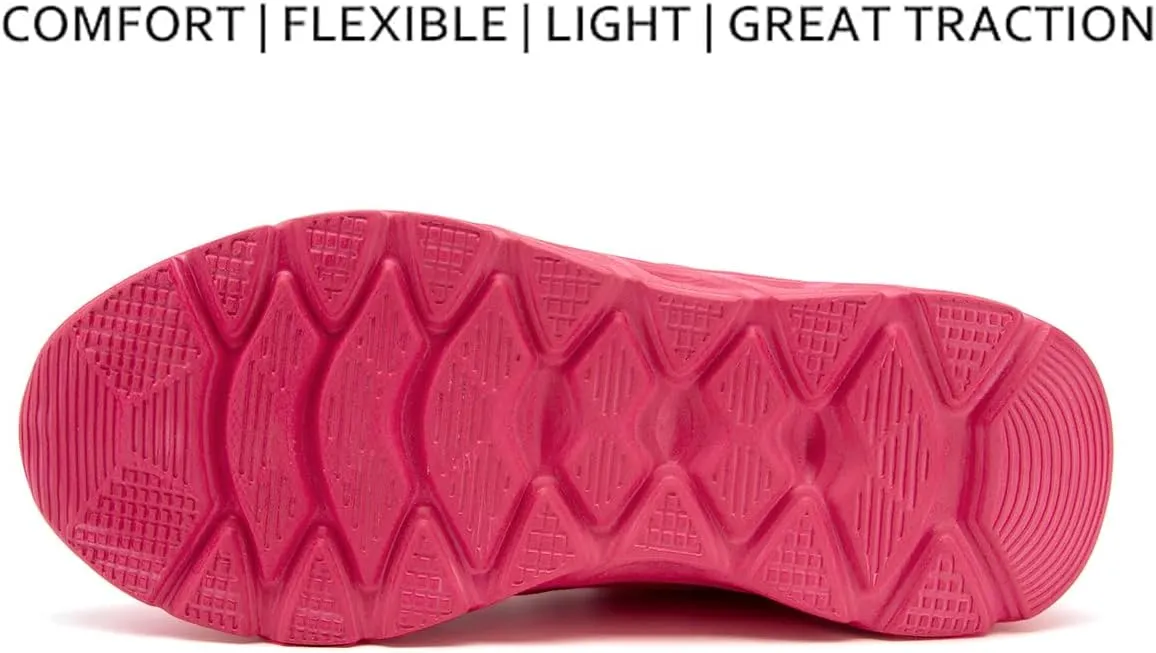 EGMPDA Womens Walking Shoes Slip On Tennis Athletic Runnings Sneakers Casual Fashion Lightweight for Work Travel Gym Sports