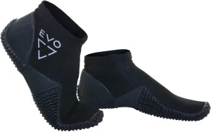 EVO 2MM Neoprene Low Cut Dive Boots with Anti-Slip Rubber Sole, Pull on Low Cut Dive Boots for All Watersports, Dive Booties, Snorkeling Booties, Paddleboarding Booties