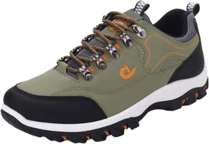 Fashion Men's Outdoor Non Slip Sport Shoes Lace Up Mountaineering Sneakers Sneaker Organizers and Storage Men