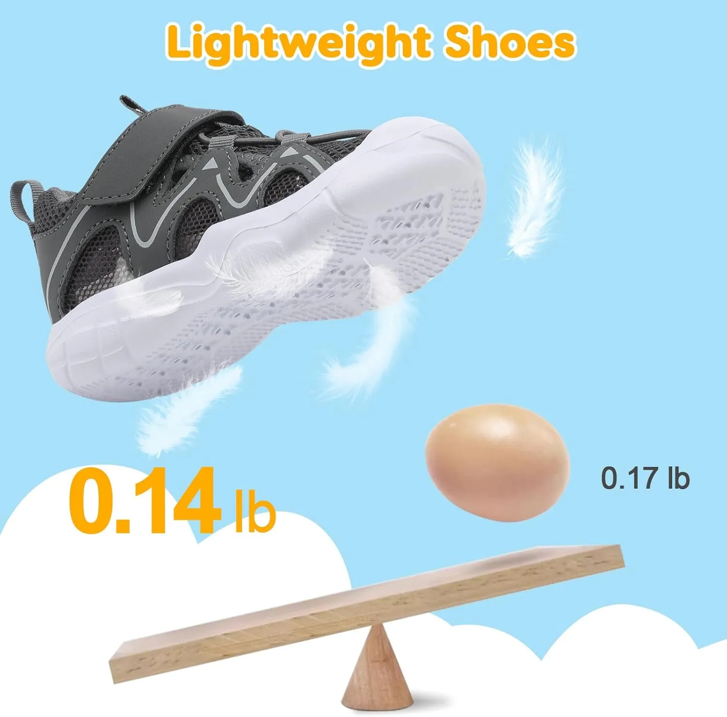 FEETCITY Wide Toddler Shoes Slip on Sneakers Boys Girls Toddler Tennis Shoes Sports Shoes Walking Shoes