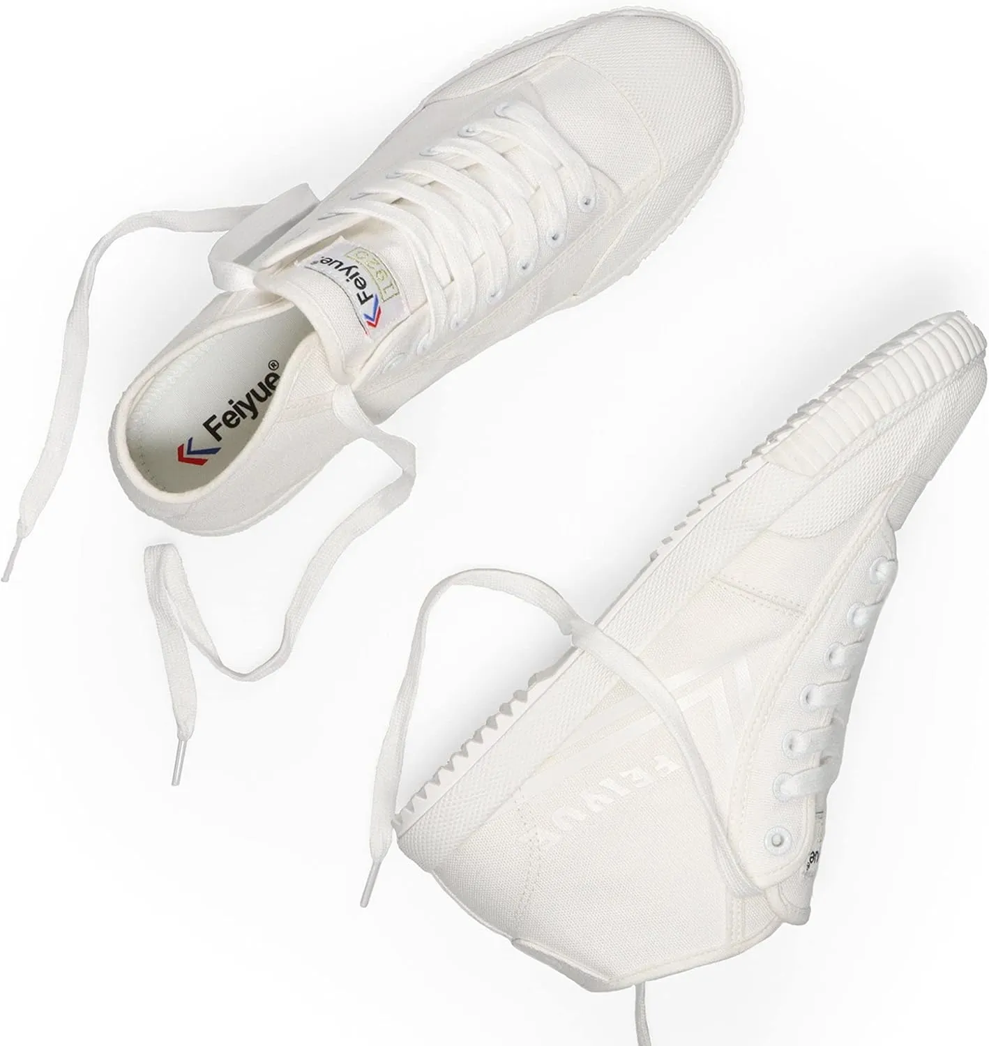 FEIYUE Fe Mid 1920 Canvas Martial Arts Shoes, Unisex Mid-Top Great Sneakers for Martial Arts, Parkour, Lifting, and Great for Every Day Casual Wear