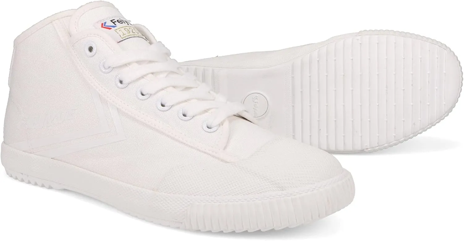 FEIYUE Fe Mid 1920 Canvas Martial Arts Shoes, Unisex Mid-Top Great Sneakers for Martial Arts, Parkour, Lifting, and Great for Every Day Casual Wear