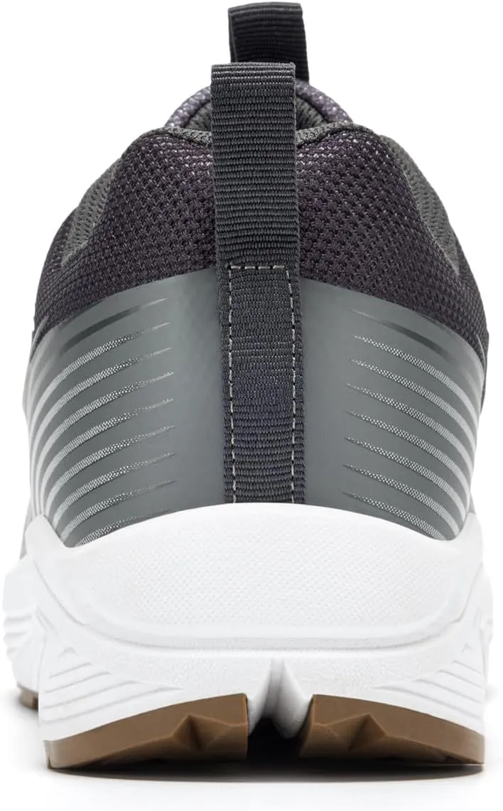 FitVille Extra Wide Walking Shoes for Men Orthopedic Trail Running Shoes Sneakers for Plantar Fasciitis Foot Pain Relief