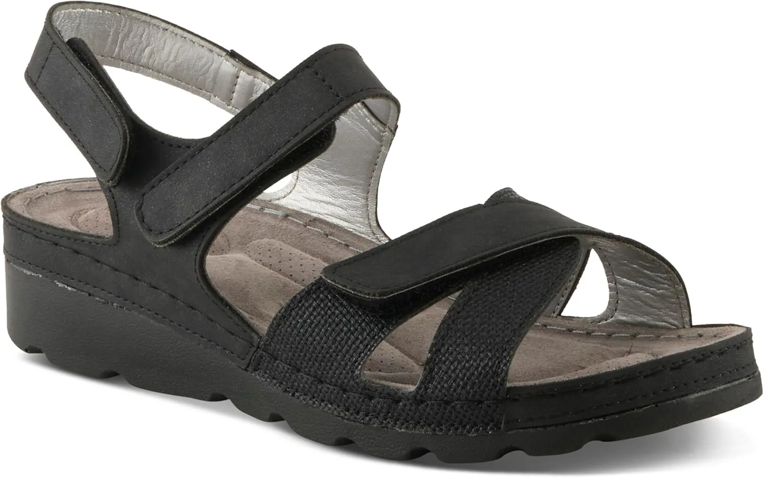Flexus Women's ORWELL Ankle Strap Sandals – Adjustable Multi-Strap Design, Anatomic Footbed, Arch Support, Made in Turkey