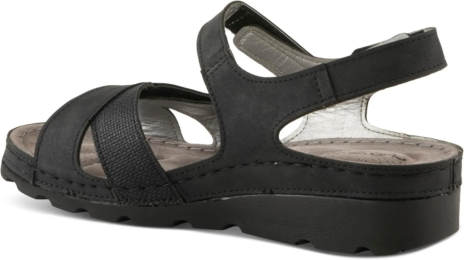 Flexus Women's ORWELL Ankle Strap Sandals – Adjustable Multi-Strap Design, Anatomic Footbed, Arch Support, Made in Turkey