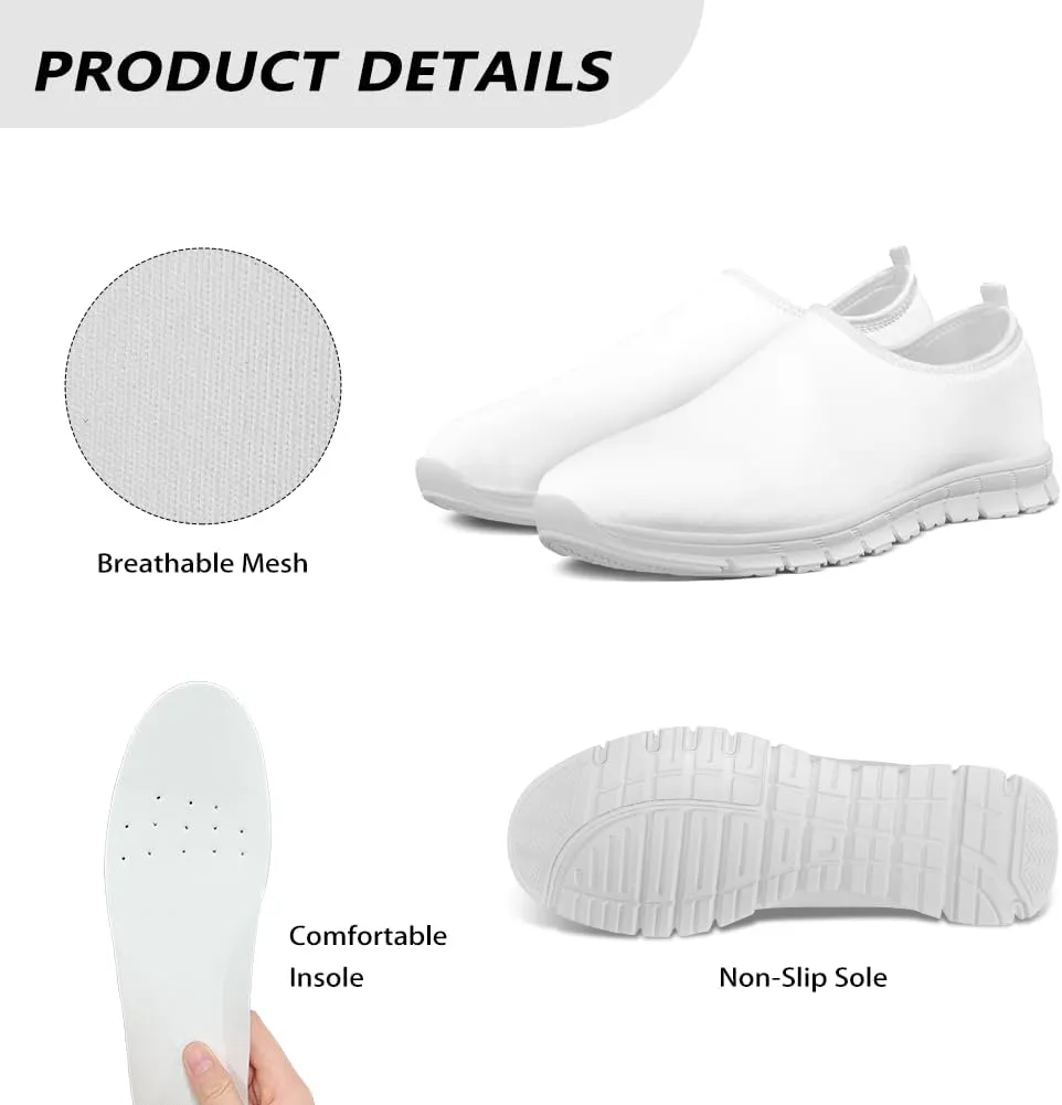 Forchrinse Hawaiian Palm Red Sky Sunset Womens Slip on Shoes Comfort Arch Support Loafers for Men Walking Sneakers Causal Travel Work Shoes Lightweight