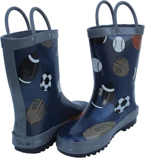Foxfire for Kids Boys Rubber Rain Boots for Toddles and Children