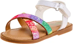 Girl's Multicolor Strappy Casual Sandals