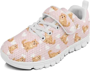 Girls Running Shoes Boys Athletic Trainers for Kids Toddler Teen