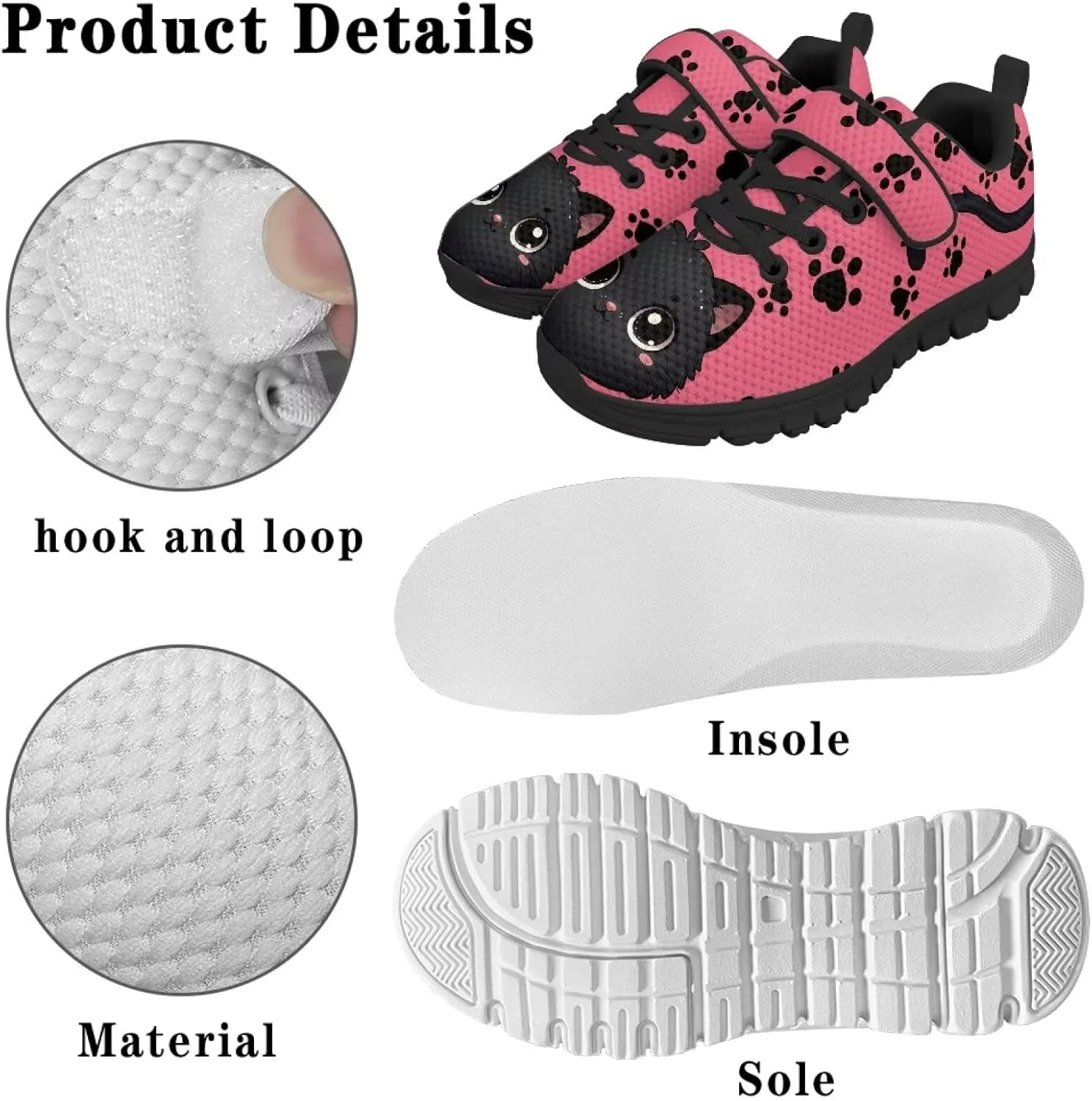 Girls Shoes Summer Kids Slip On Sneakers Daily Wear Shoes for Girls