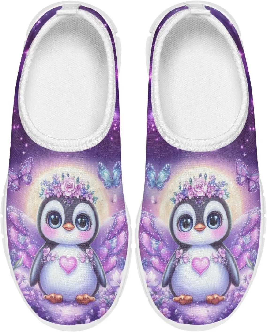 Girls Slip On Shoes Non-Slip Kids Sneakers Cute Shoes for Girls