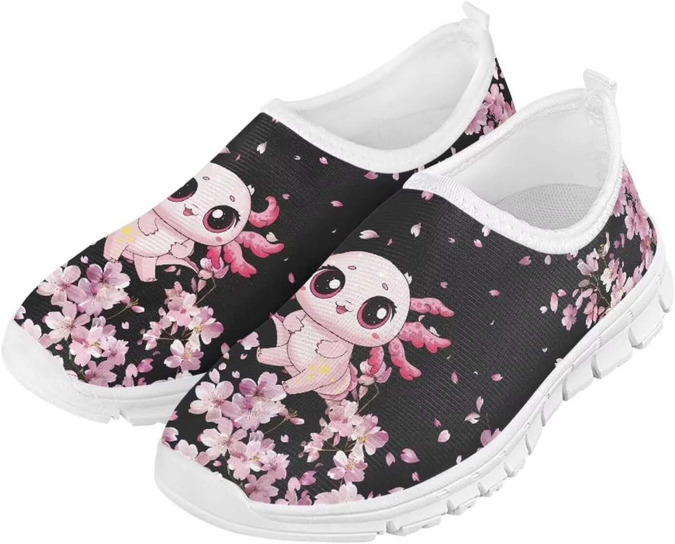 Girls Slip On Sneakers Comfort Kids Athletic Shoes for Active Outdoor
