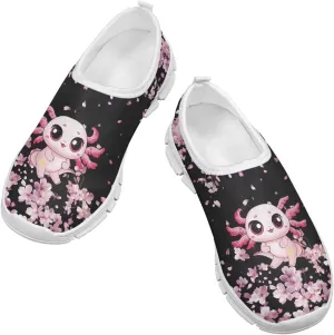 Girls Slip On Sneakers Comfort Kids Athletic Shoes for Active Outdoor