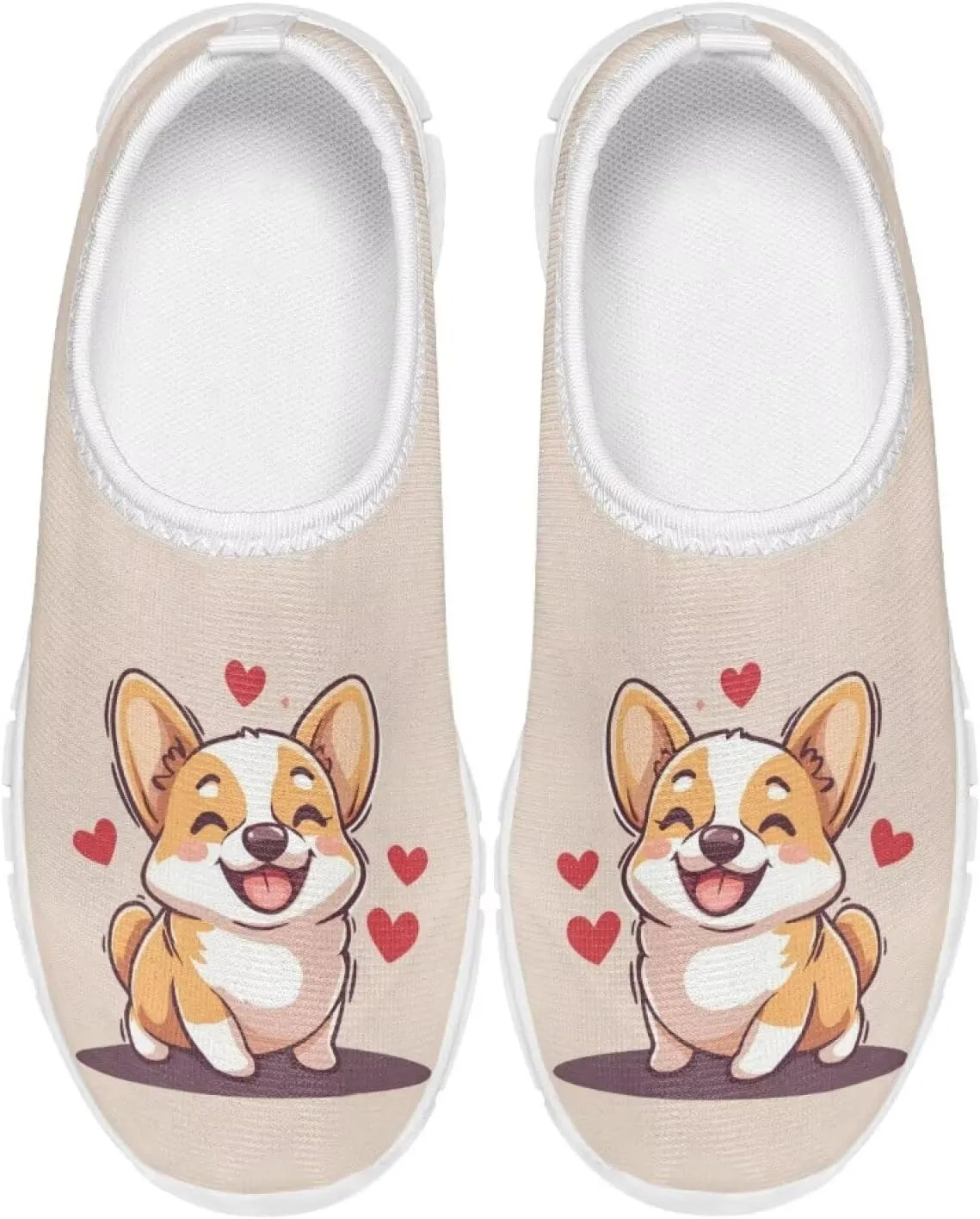 Girls Tennis Shoes Cute Shoes for Girls Slip On Sneakers Active Mesh Shoes