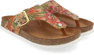 HAFLINGER Bio Conny mules toe separator unisex leather