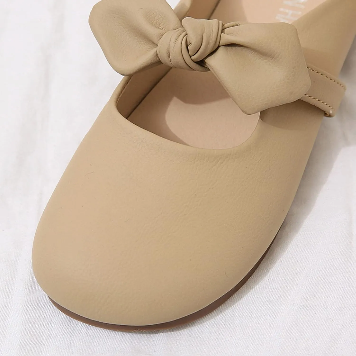 Hbeylia Women's Slip On Mules Loafers Fashion Bowknot Round Head Chunky Low Heels Shoes Comfortable Backless Casual Loafers Breathable Lightweight Non Slip Dress Ballet Flats Walking Shoes