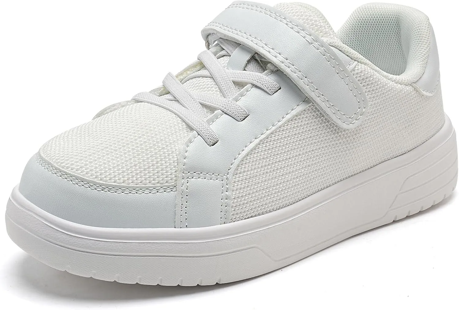 IceUnicorn Kids Girls Sneakers Lightweight Causal Walking Shoes Low Top Elastic Lace Sneaker with Hook and Loop(Toddler/Little Kid/Big Kid)