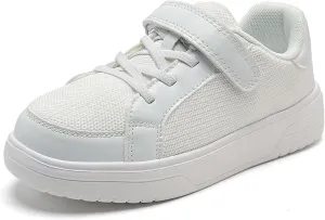 IceUnicorn Kids Girls Sneakers Lightweight Causal Walking Shoes Low Top Elastic Lace Sneaker with Hook and Loop(Toddler/Little Kid/Big Kid)