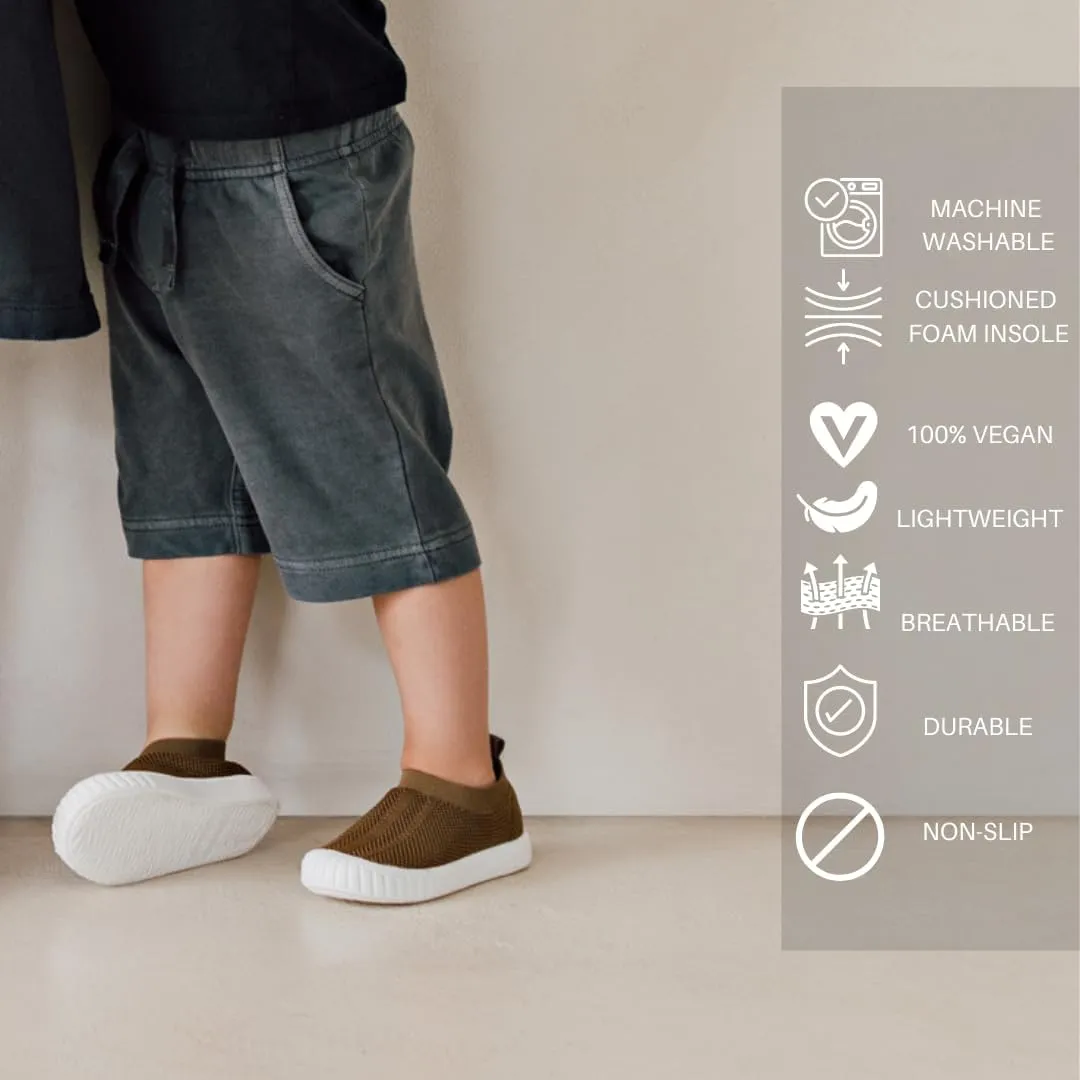 Jack & Lily Baby, Toddler & Kids Walking Shoes – Non-Slip, Washable Slip-On Sneakers for Boys & Girls – Indoor & Outdoor Use