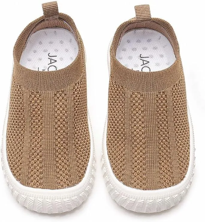 Jack & Lily Baby, Toddler & Kids Walking Shoes – Non-Slip, Washable Slip-On Sneakers for Boys & Girls – Indoor & Outdoor Use