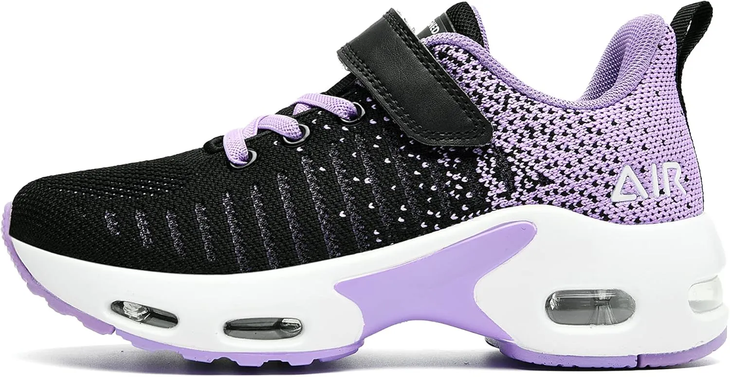 JARLIF Kids Athletic Tennis Running Shoes Breathable Sport Air Gym Jogging Sneakers for Boys & Girls