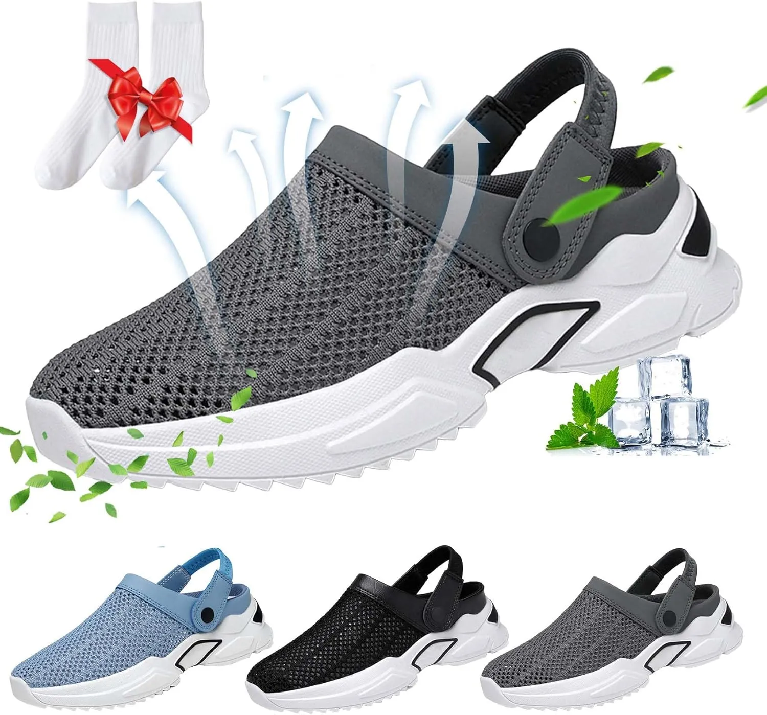 Jerrycherries Orthopedic Shoes,Jerry Cherries 2024 New Men’s Orthopedic Hollow-Out Sandals