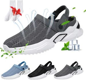 Jerrycherries Orthopedic Shoes,Jerry Cherries 2024 New Men’s Orthopedic Hollow-Out Sandals