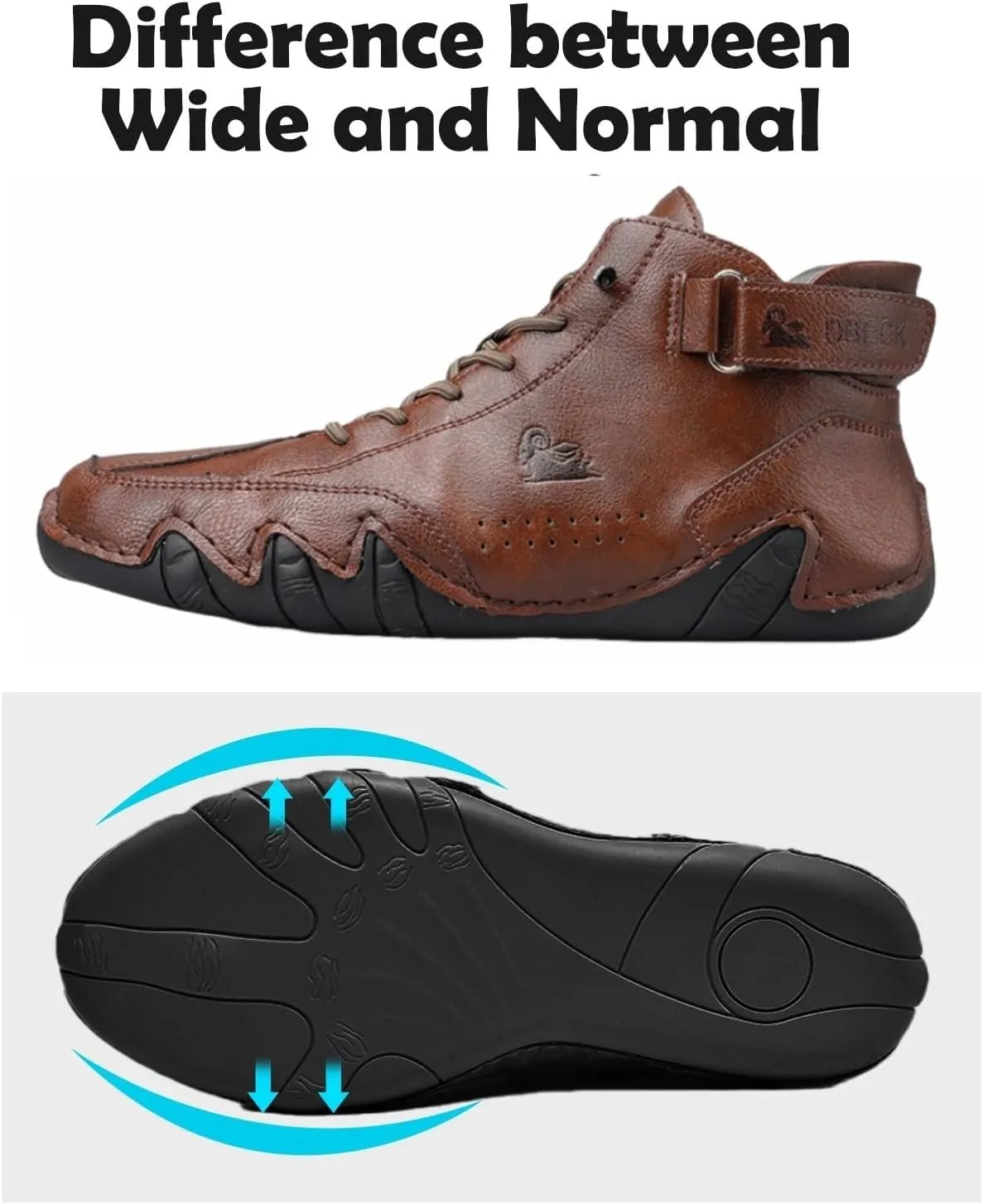 JishinGal Men's Casual Suede Lace Up Flats Chukka Ankle Boots,Handmade High Top high boots Outdoor Walking Sneakers Slip-on Lightweight Non-Slip Driving Chukka Boots