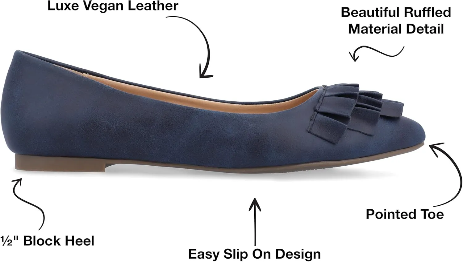 Journee Women's Judy Dress Flats