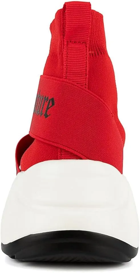 Juicy Couture Women's Slip-On High Sock Sneakers – Stylish, Lightweight, and Breathable Athletic & Casual Shoes