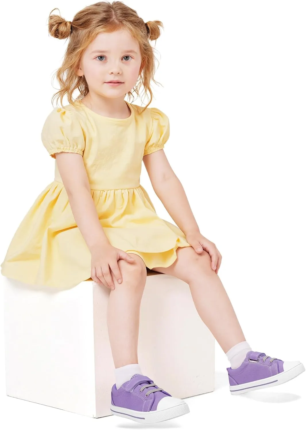 K KomForme Toddler Shoes Boys Girls Canvas Sneakers Size 4-13