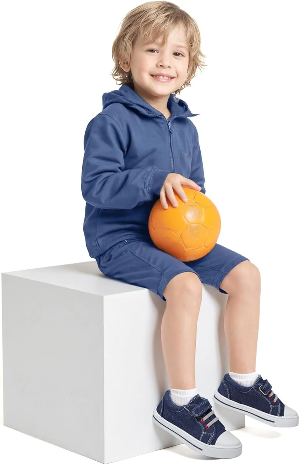 K KomForme Toddler Shoes Boys Girls Canvas Sneakers Size 4-13