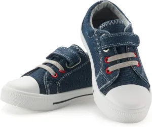 K KomForme Toddler Shoes Boys Girls Canvas Sneakers Size 4-13