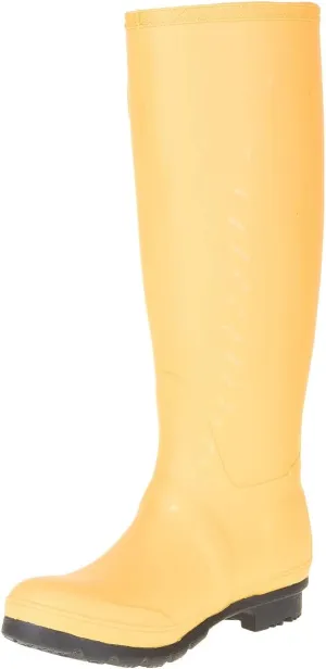 Kamik Womens Jennifer Tall Rain Boots,Mustard,8