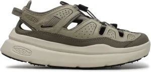 KEEN Womens WK450 Synthetic Textile Plaza Taupe Black Sandals 10 US, 1028923