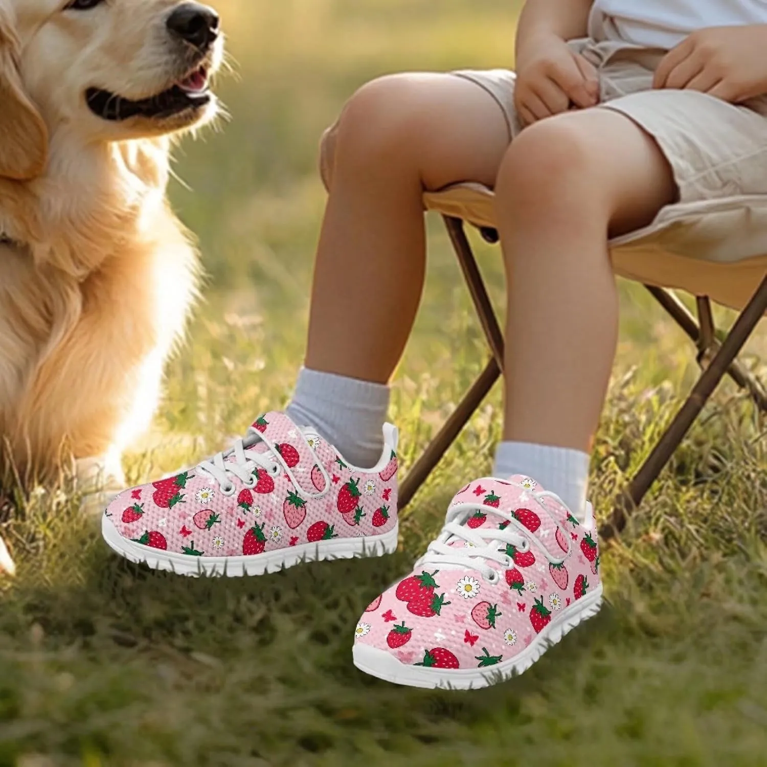Kids Active Trainers Running Shoes for Girls Boys Sports Sneakers