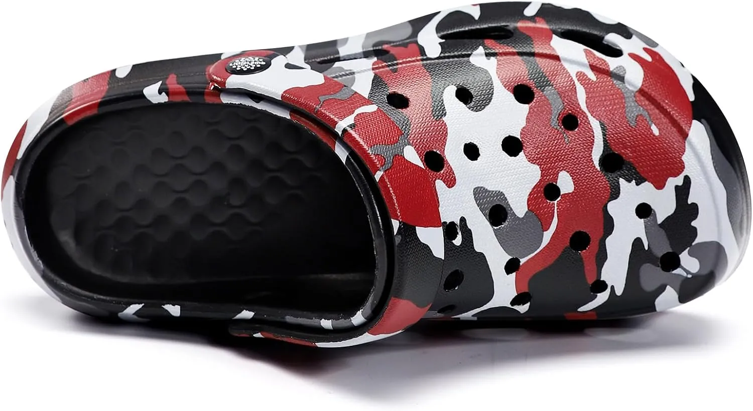 Kids Boys Girls Classic Camo Beach Clogs | Lightweight Water Sandals - Quick-Dry Non-Slip Light and Durable （Little Kid/Big Kid）