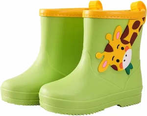 Kids Toddler Rain Boots Children Waterproo𝐟 Boots For Boys Girls Rainboots Water Boots For Kids Size 4 Toddler Boots