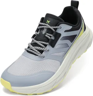 Kricely Men's Trail Running Shoes Wide Toe Box Shoes for Men Walking Sneakers