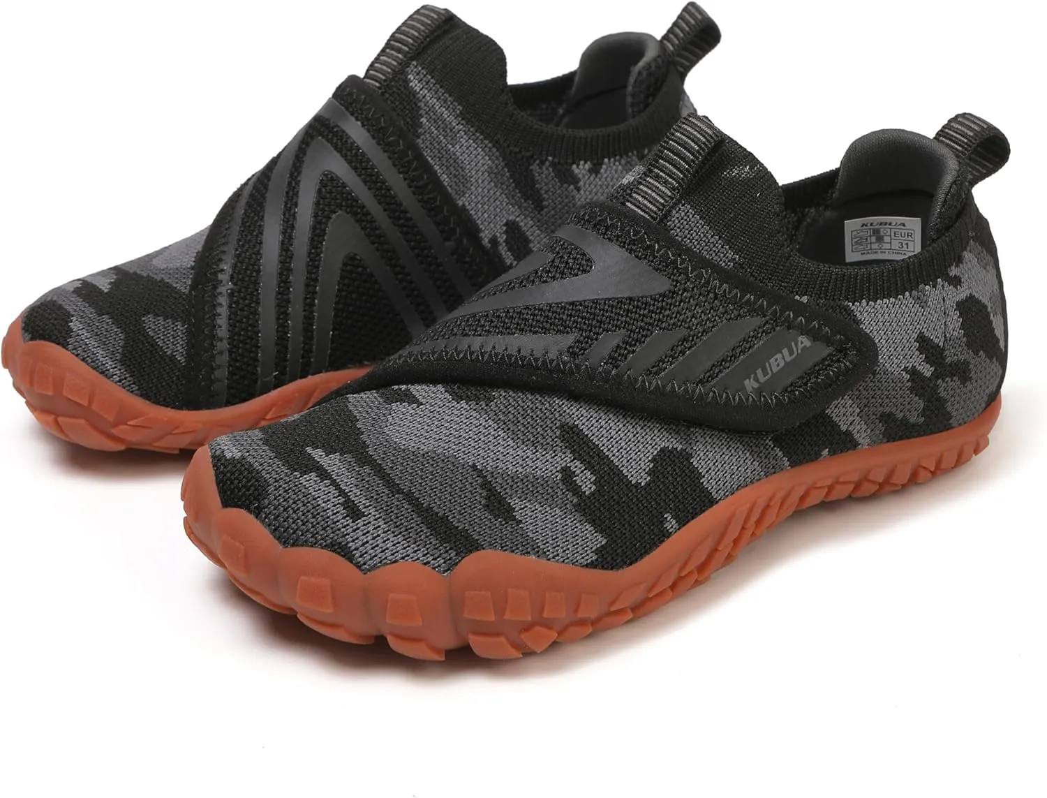 KUBUA Kids Hiking Water Shoes Boys Girls Barefoot Shoes Multifunctional Tennis Sneakers Toddler Little Big Kid