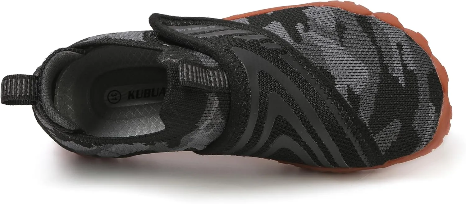 KUBUA Kids Hiking Water Shoes Boys Girls Barefoot Shoes Multifunctional Tennis Sneakers Toddler Little Big Kid
