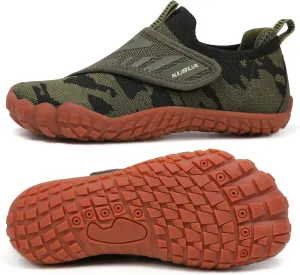 KUBUA Kids Hiking Water Shoes Boys Girls Barefoot Shoes Multifunctional Tennis Sneakers Toddler Little Big Kid