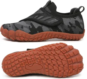 KUBUA Kids Hiking Water Shoes Boys Girls Barefoot Shoes Multifunctional Tennis Sneakers Toddler Little Big Kid