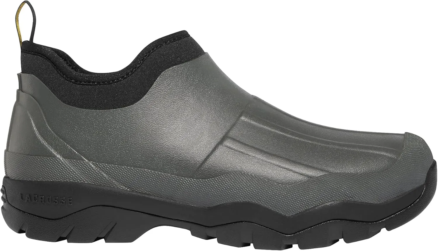 LaCrosse Alpha Muddy 4.5" Rubber Boots for Men Featuring Waterproof Rubber, Pull-On Design, and Eva Footbed
